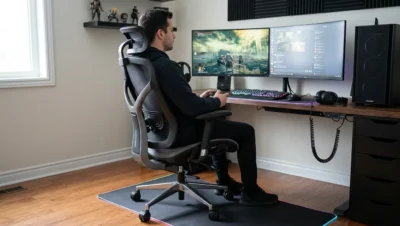 Cadeira Gamer Ergonômica para Coluna